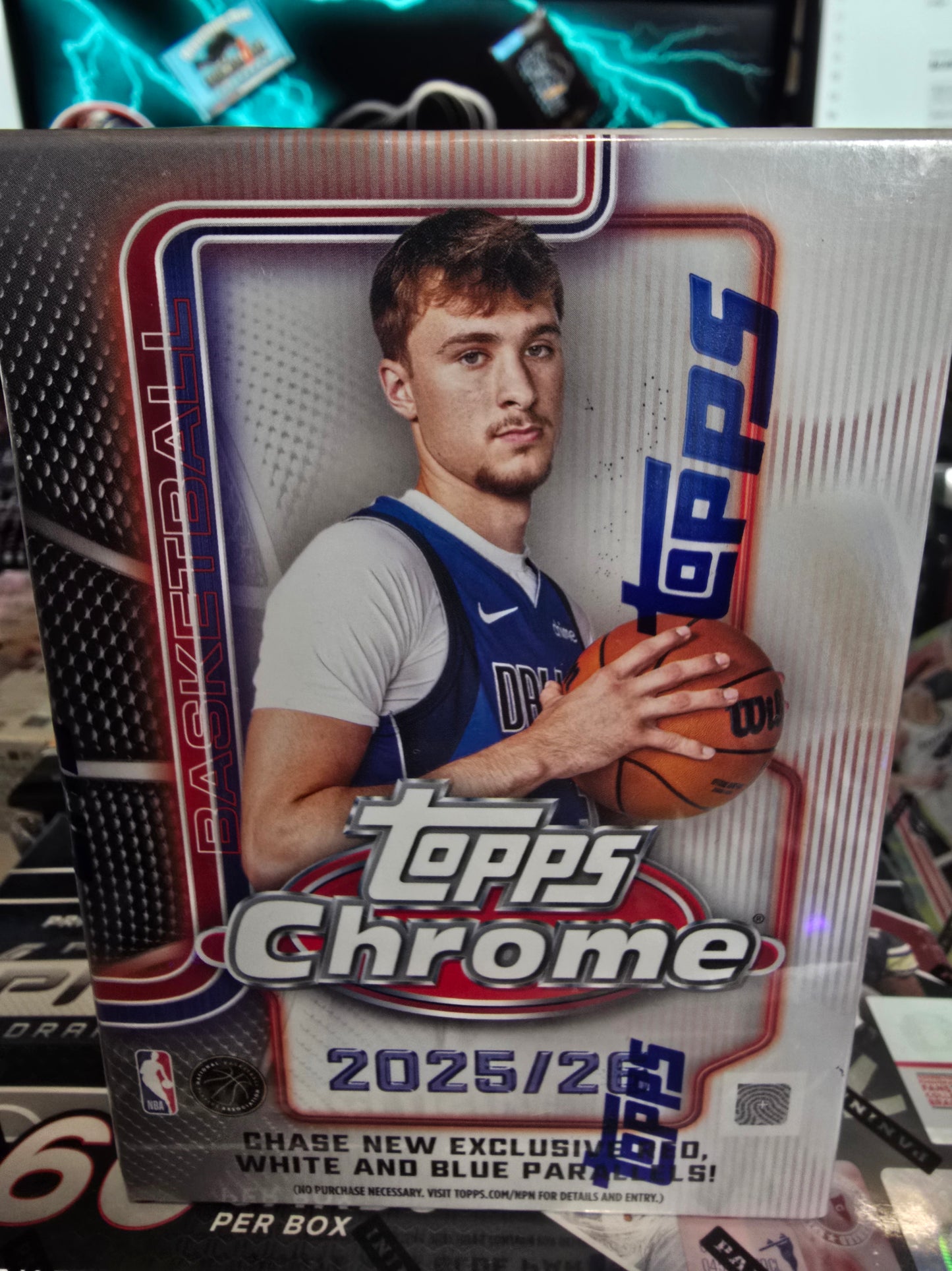 2025-2026 Topps CHROME Basketball Blaster Box