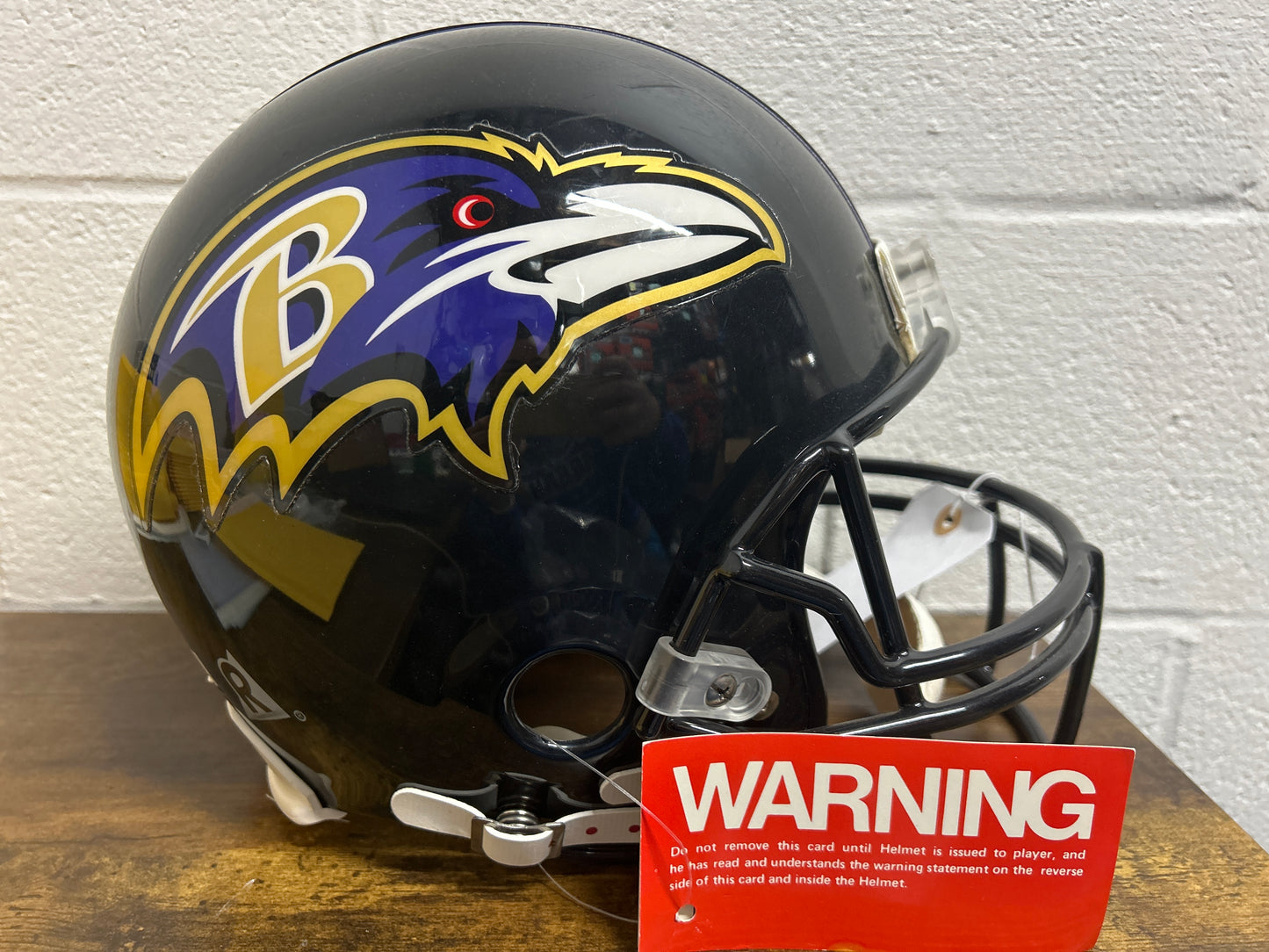 Ray Lewis Autographed Authentic Ravens Full Size Helmet JSA COA
