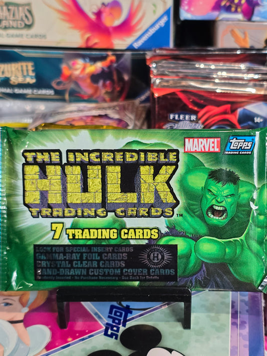2003 Topps The Incredible Hulk Hobby Pack! Chase hand drawn custom cover cards
