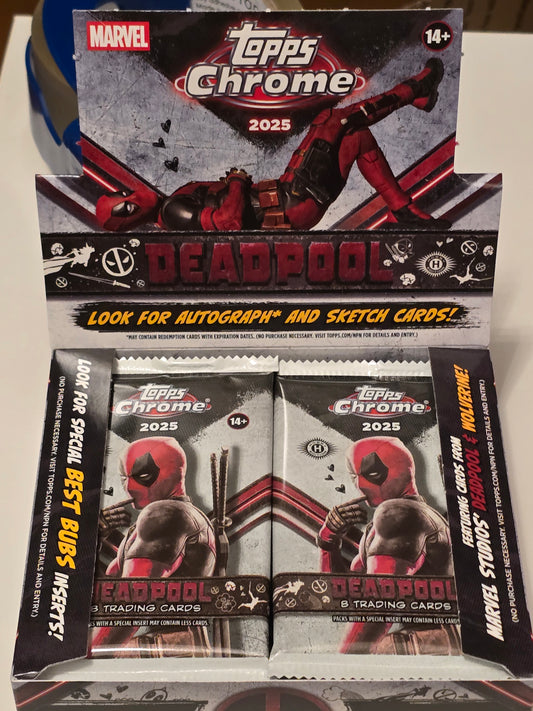 Marvel Deadpool Chrome Hobby Pack