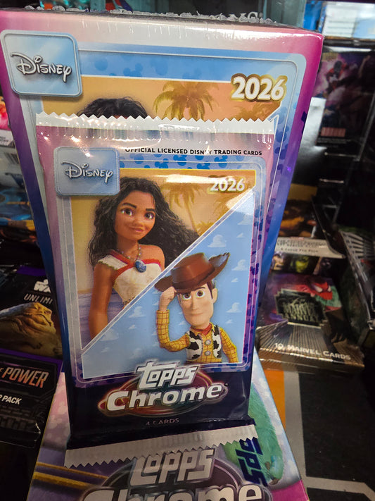 2026 Topps Chrome Disney Blaster Pack