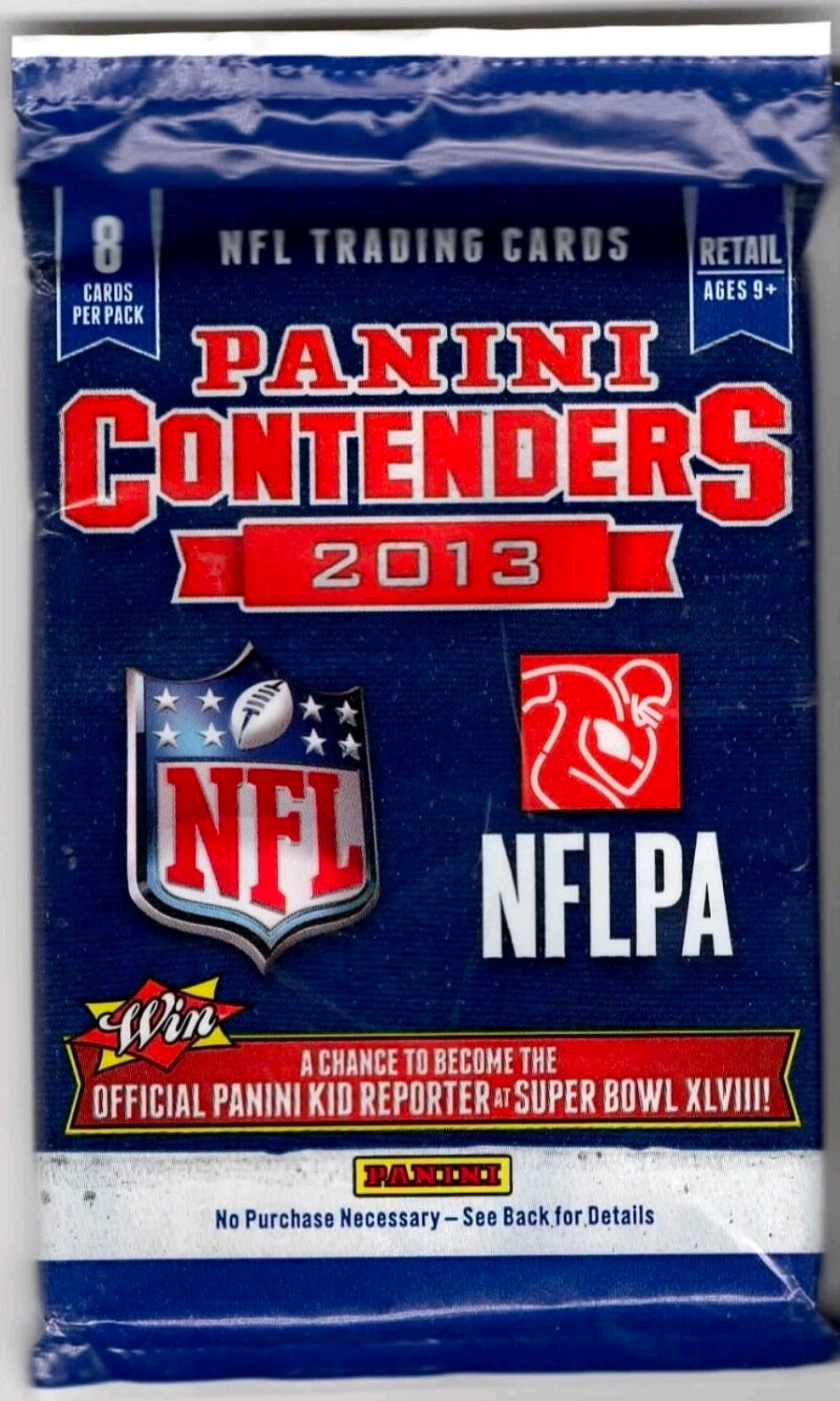 2013 Contenders Football Pack Kelce Rookie Year