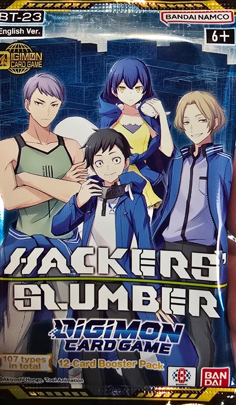 B-23 Digimon Hackers Slumber Booster Pack