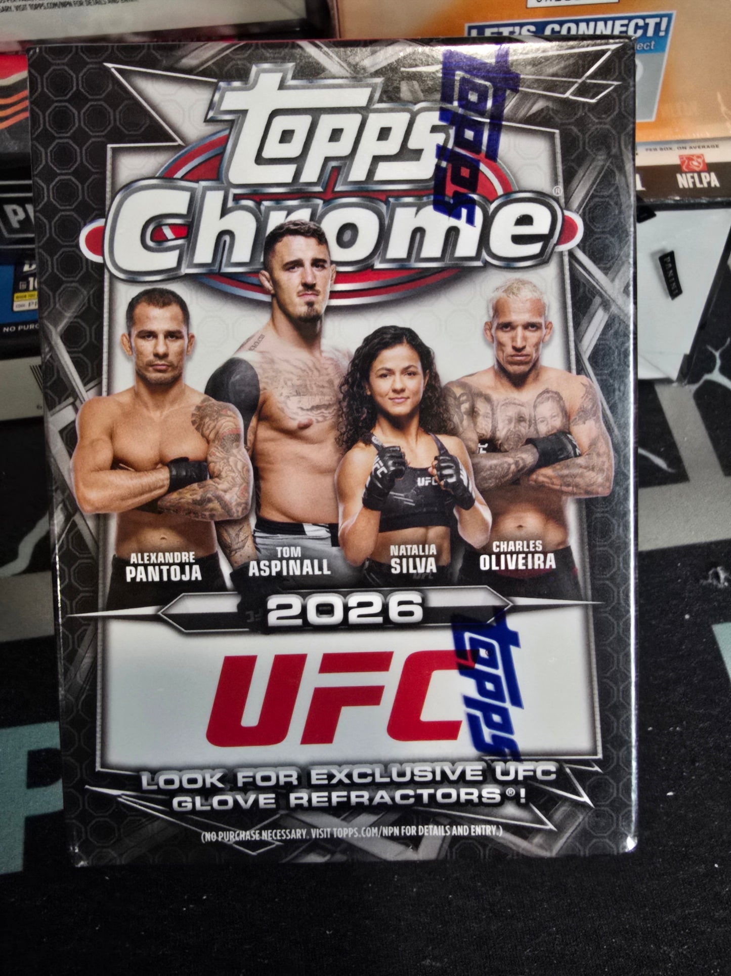 2026 UFC Chrome Blaster Box