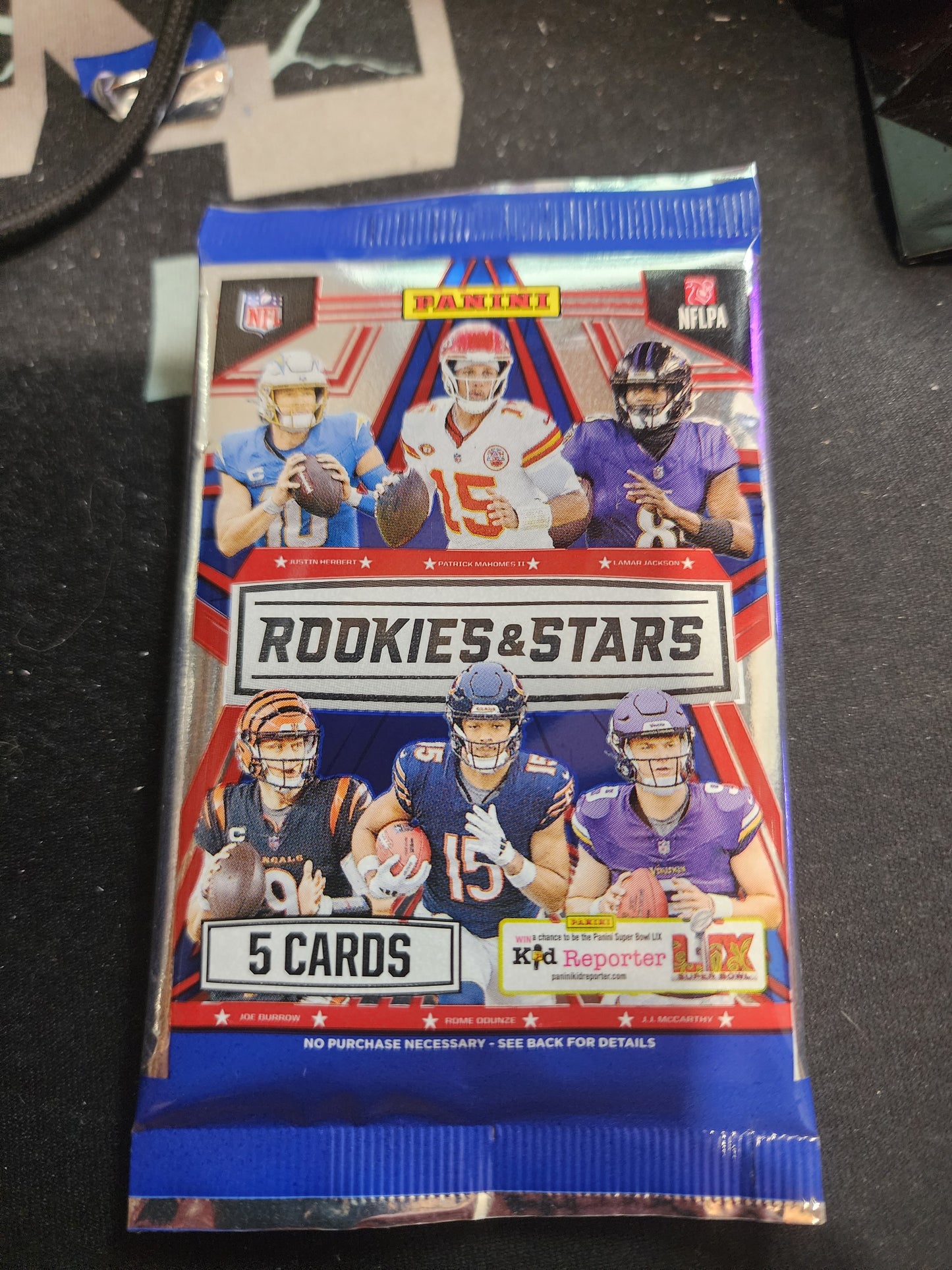 2024 Rookies and Stars Football 5-card Pack Personal Break!