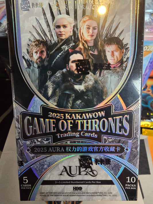 2025 Aura Kakawow Game of Thrones Hobby Box