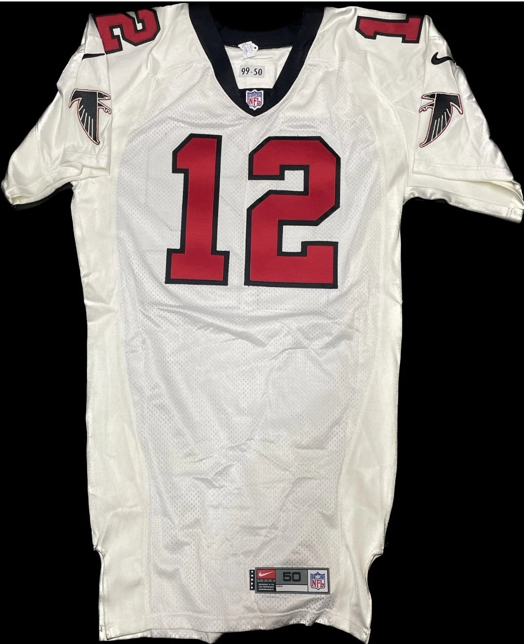 Chris Chandler Autographed GAME USED Atlanta Falcons Jersey PSA COA