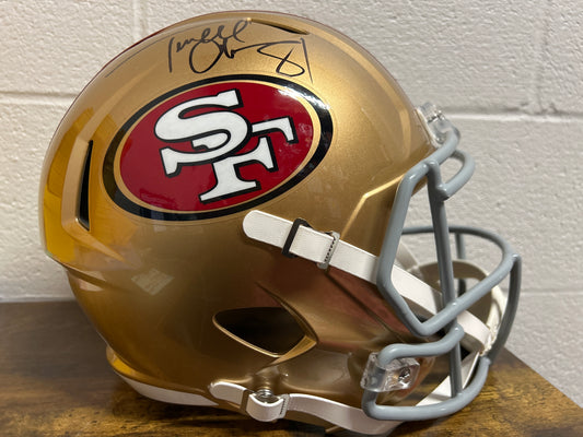 Terrell Owens 49ers Full Size Helmet JSA COA
