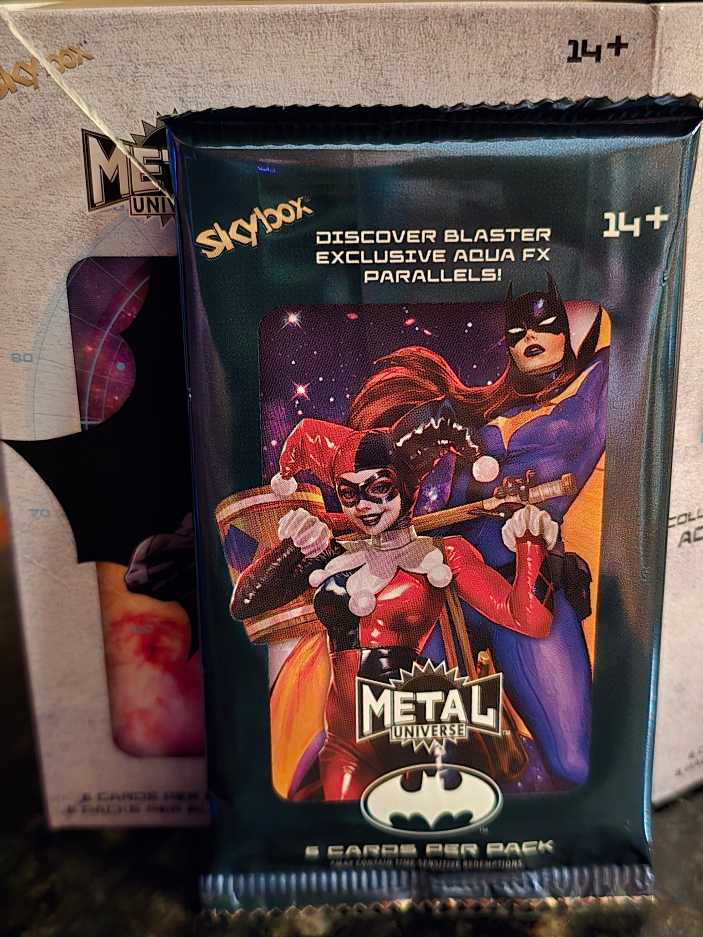 NEW! One Pack - Batman 2025 Blaster Pack - Chase Aqua Parallels!