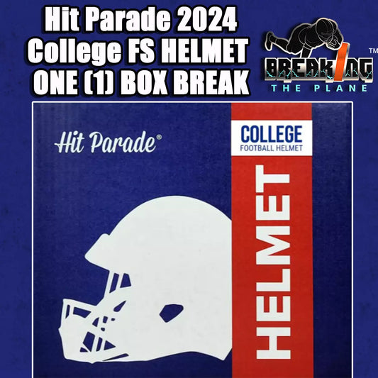 Hit Parade COLLEGE FOOTBALL Full Size Helmet ONE (1) Box Break! *Breaks when full* Pick 1 team, get THREE Random Teams! | BREAK#DAV687