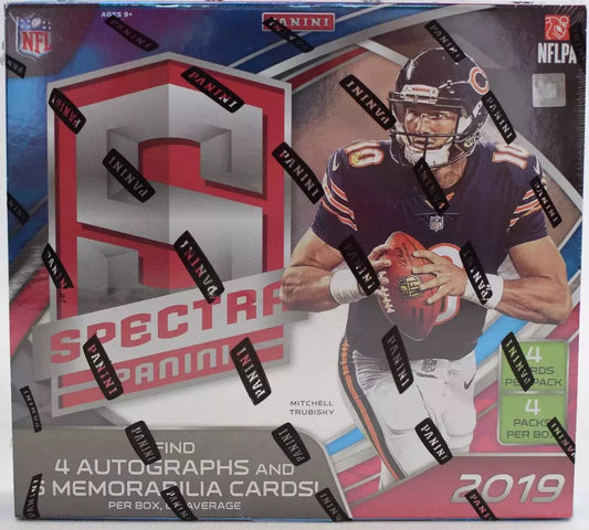 2019 Spectra Football Hobby Box