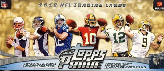 2012 Topps Prime Football Hobby Box