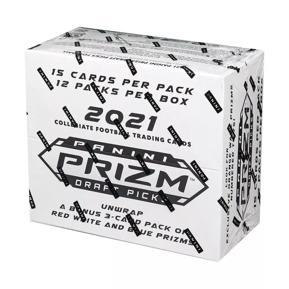 Panini 2021 Prizm Draft Picks Football Cello Box