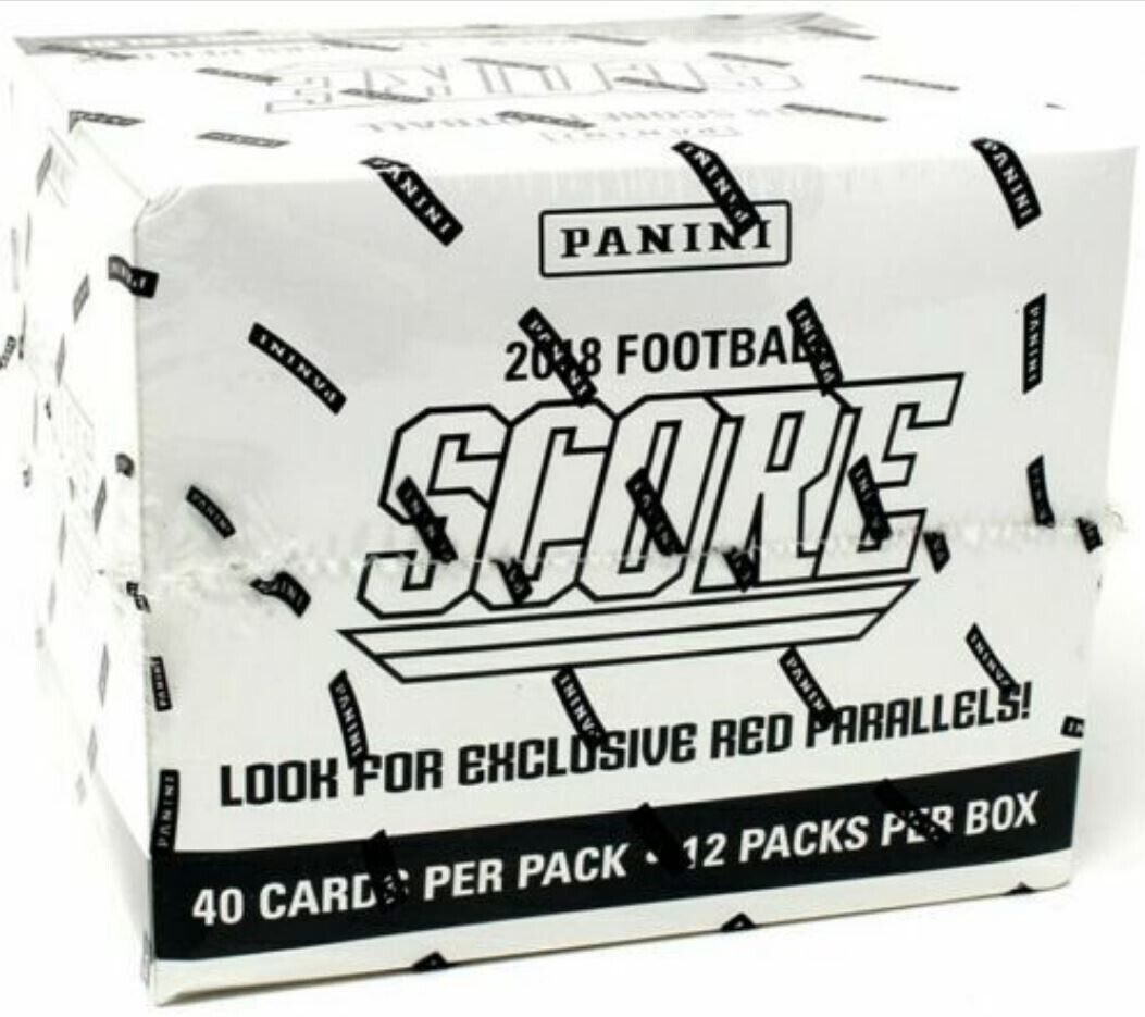 2018 Score Football JUMBO FAT PACK 12 Pack Retail Box