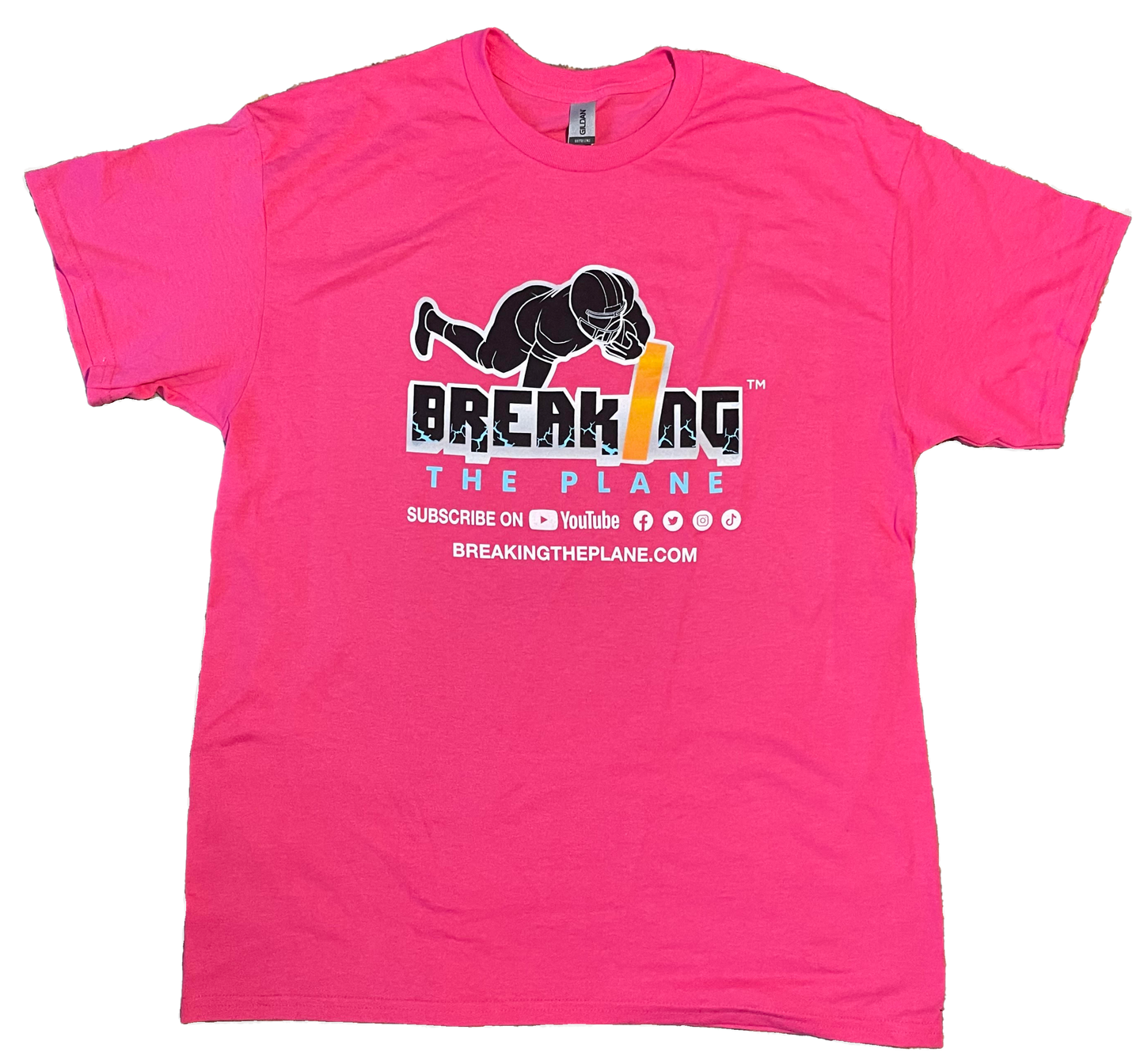 Breaking The Plane Pink T-Shirt