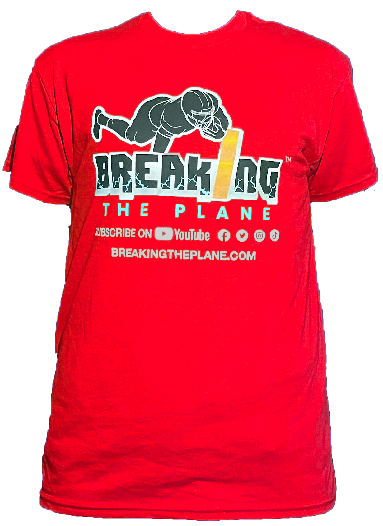 Breaking The Plane Red T-Shirt