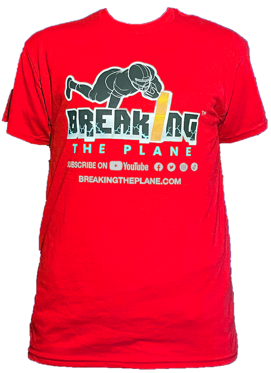 Breaking The Plane Red T-Shirt