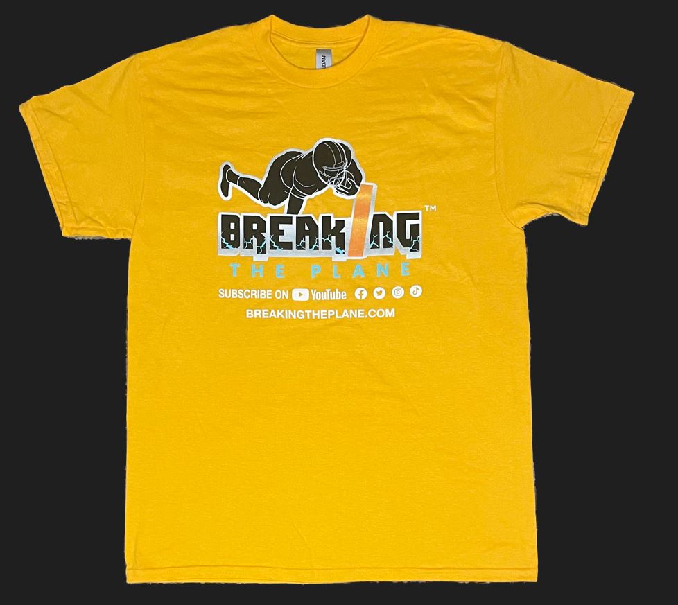 Breaking The Plane Gold T-Shirt